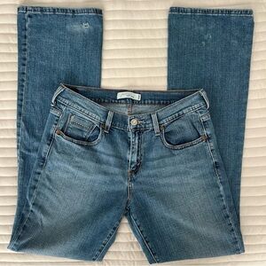 Levi’s 515 Bootcut Jeans 6 Long Length Y2K Studded Pocket Medium Wash